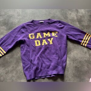 LSU game day sweater